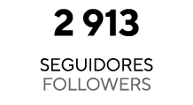 2 913 SEGUIDORES FOLLOWERS