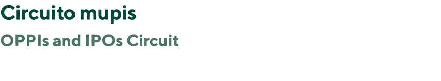 Circuito mupis OPPIs and IPOs Circuit