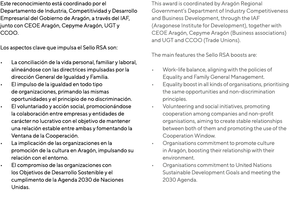 Este reconocimiento está coordinado por el Departamento de Industria, Competitividad y Desarrollo Empresarial del Gob   