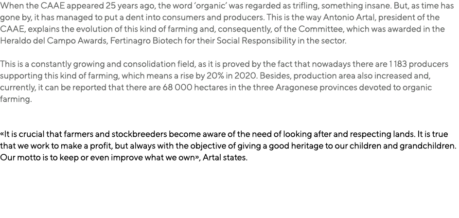 When the CAAE appeared 25 years ago, the word  organic  was regarded as trifling, something insane  But, as time has    