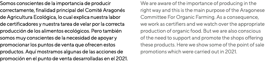 Somos conscientes de la importancia de producir correctamente, finalidad principal del Comité Aragonés de Agricultura   
