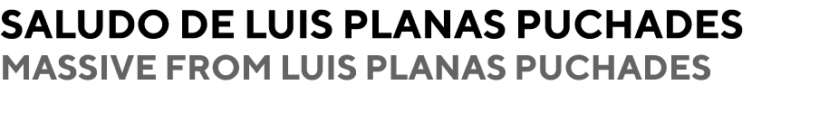 saludo de luis planas puchades massive FROM luis planas puchades