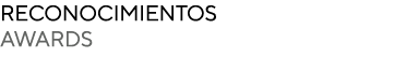 Reconocimientos AWARDS