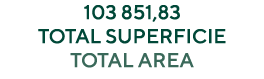 103 851,83 TOTAL SUPERFICIE Total Area