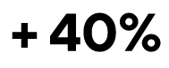  + 40% 