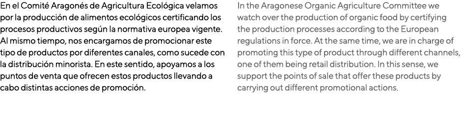En el Comit Aragon s de Agricultura Ecol gica velamos por la producci n de alimentos ecol gicos certificando los pro...