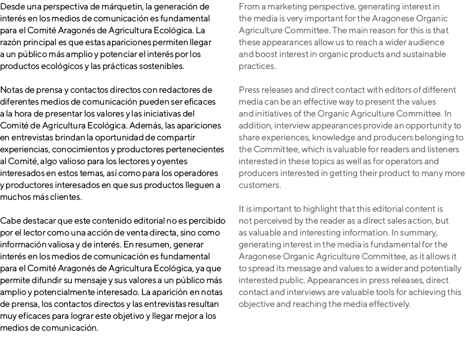 Desde una perspectiva de m rquetin, la generaci n de inter s en los medios de comunicaci n es fundamental para el Com...
