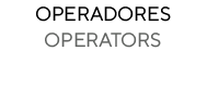 Operadores Operators