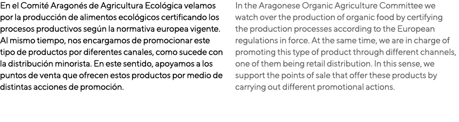 En el Comit Aragon s de Agricultura Ecol gica velamos por la producci n de alimentos ecol gicos certificando los pro...