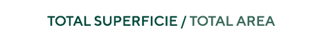 TOTAL SUPERFICIE / Total Area