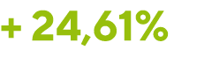 + 24,61%