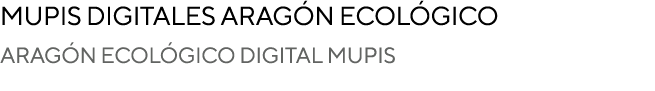 mupis digitales ARAG N ECOL GICO ARAG N ECOL GICO DIGITAL MUPIS